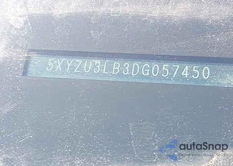 2013 Hyundai Santa Fe Sport из США, поврежденный, VIN 5XYZU3LB3DG057450